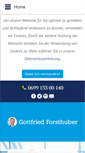 Mobile Screenshot of gottfried.forsthuber.at